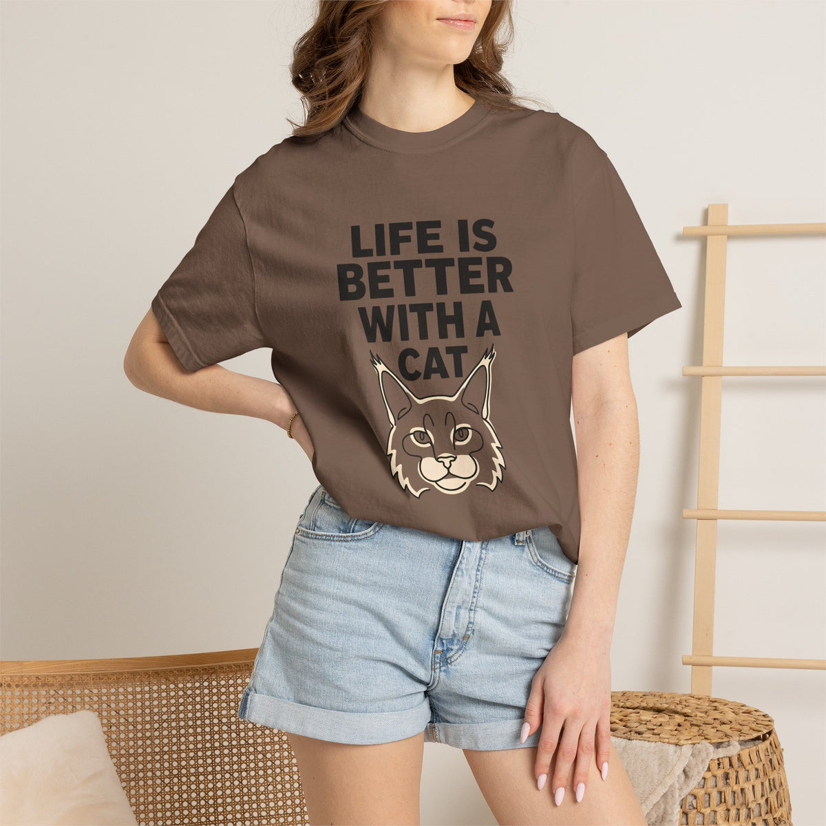 Life is Better with a Maine Coon T-Shirt