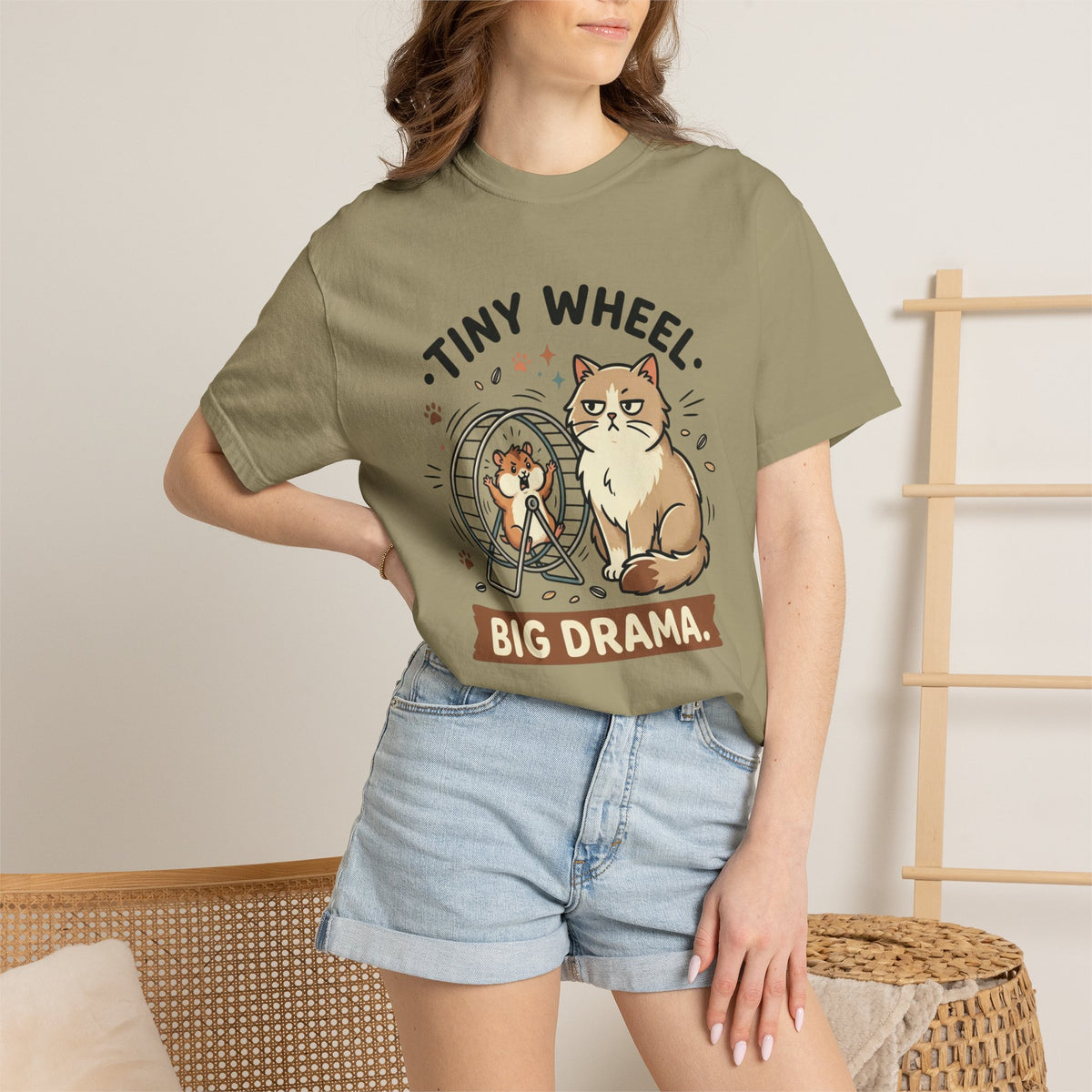 Tiny Wheel Big Drama T-Shirt