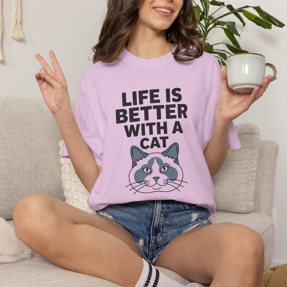 Life is Better with a Ragdoll T-Shirt
