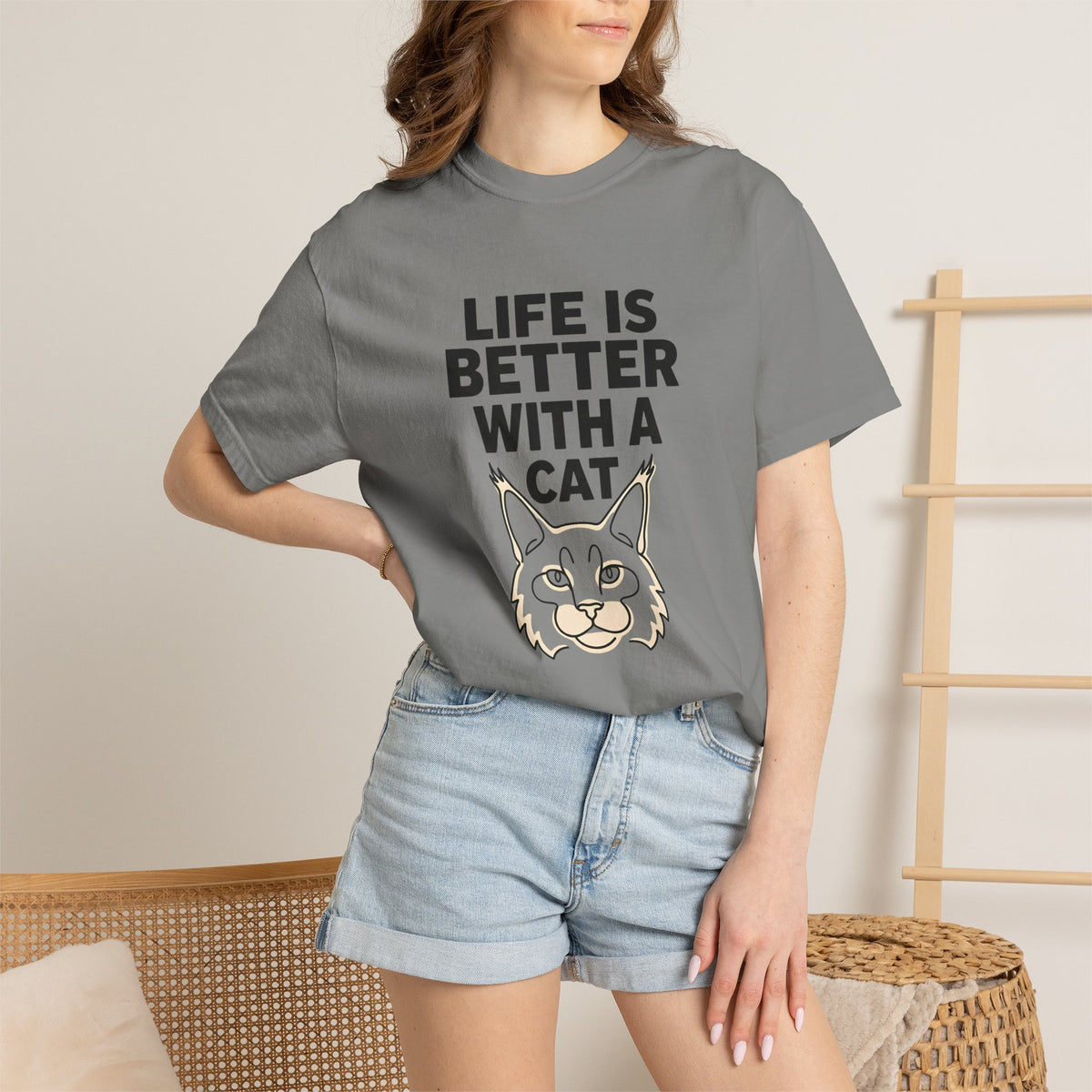 Life is Better with a Maine Coon T-Shirt