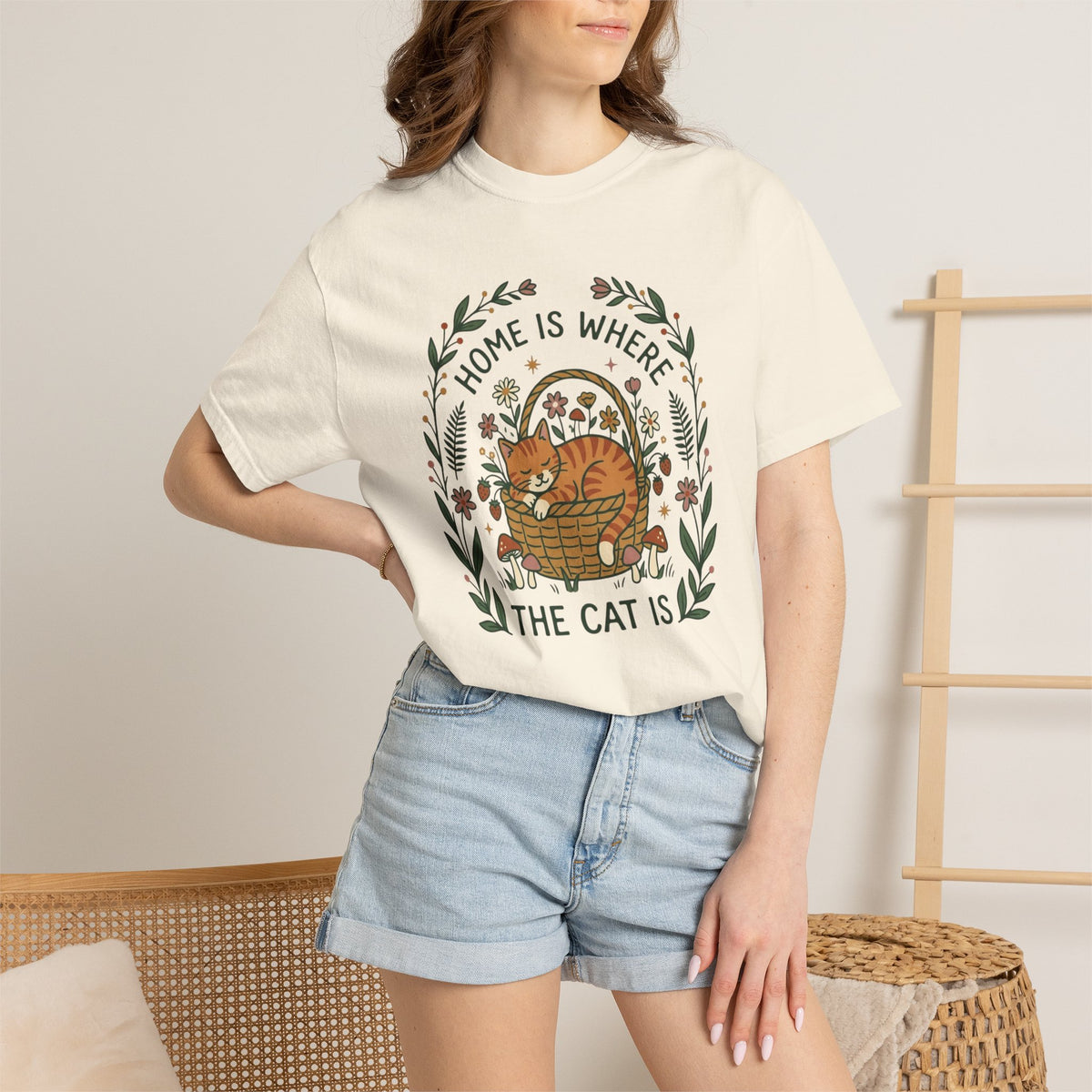 Home is Where the Cat is T-Shirt