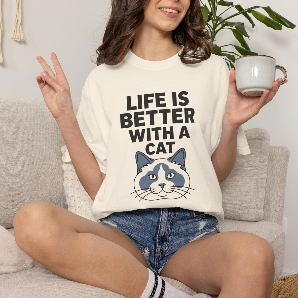 Life is Better with a Ragdoll T-Shirt