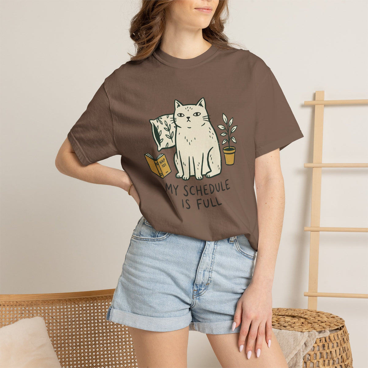 My Schedule is Full Cat T-Shirt