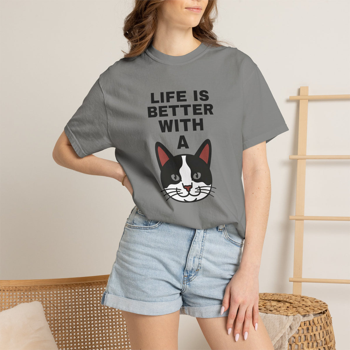 Life is Better with a Tuxedo T-Shirt