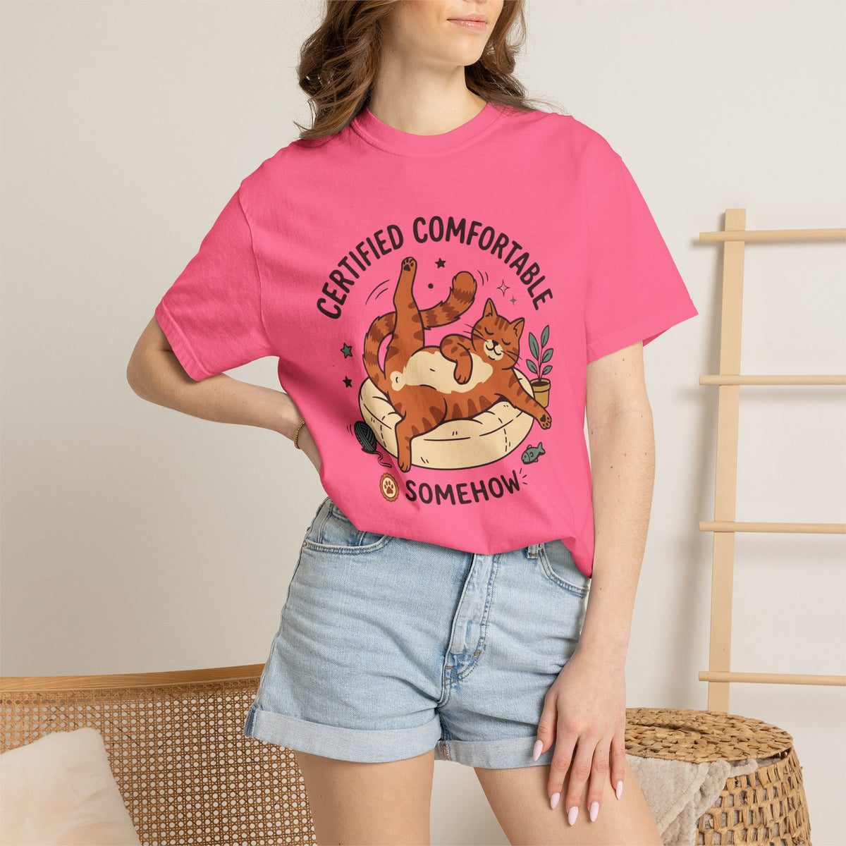 Certified Comfortable. Somehow T-Shirt