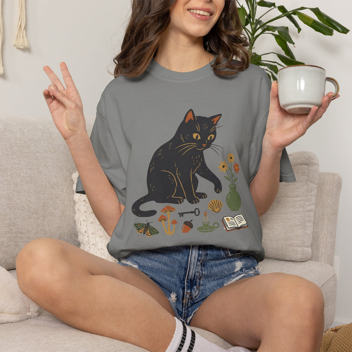 Cat Cabinet of Curiosities T-Shirt