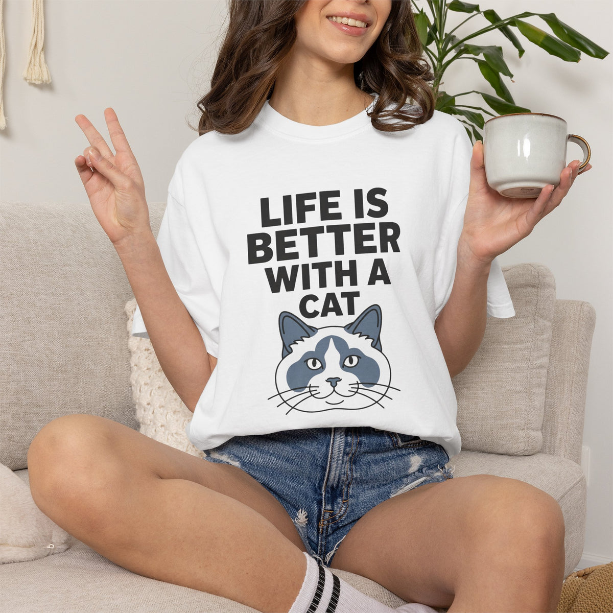 Life is Better with a Ragdoll T-Shirt