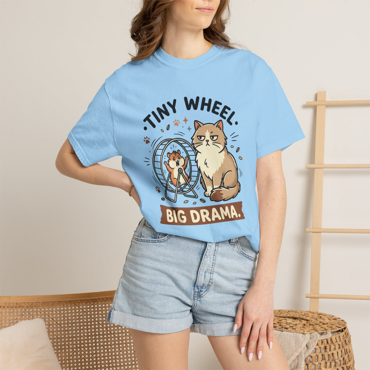 Tiny Wheel Big Drama T-Shirt