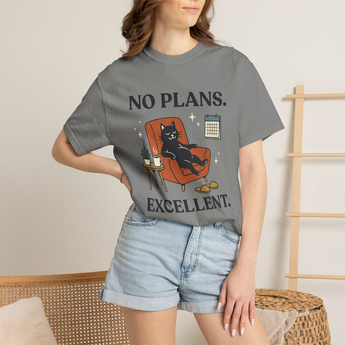 NO Plan. EXCELLENT. T-Shirt
