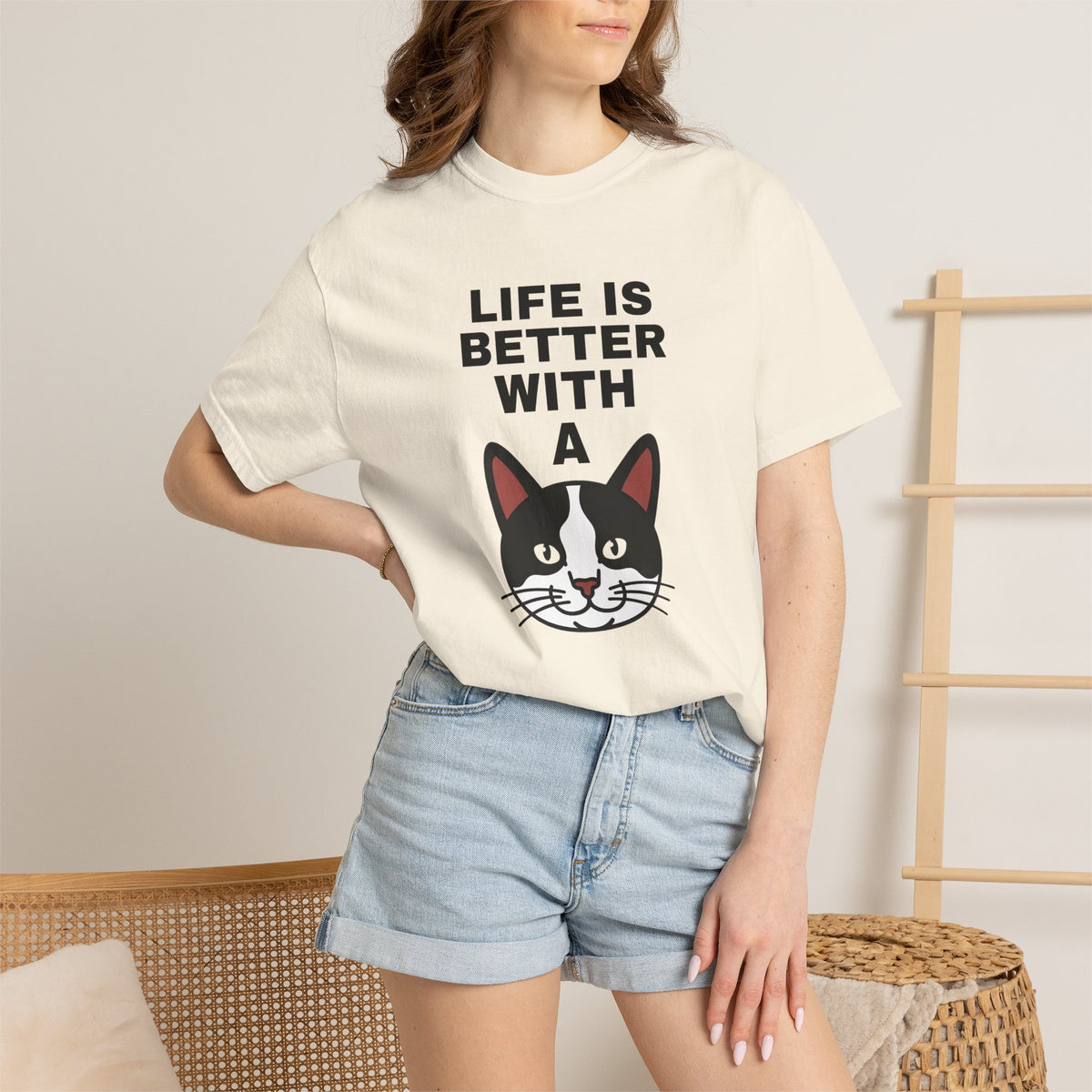 Life is Better with a Tuxedo T-Shirt