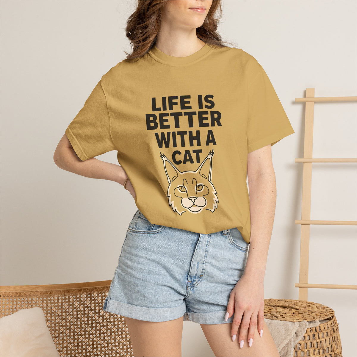Life is Better with a Maine Coon T-Shirt