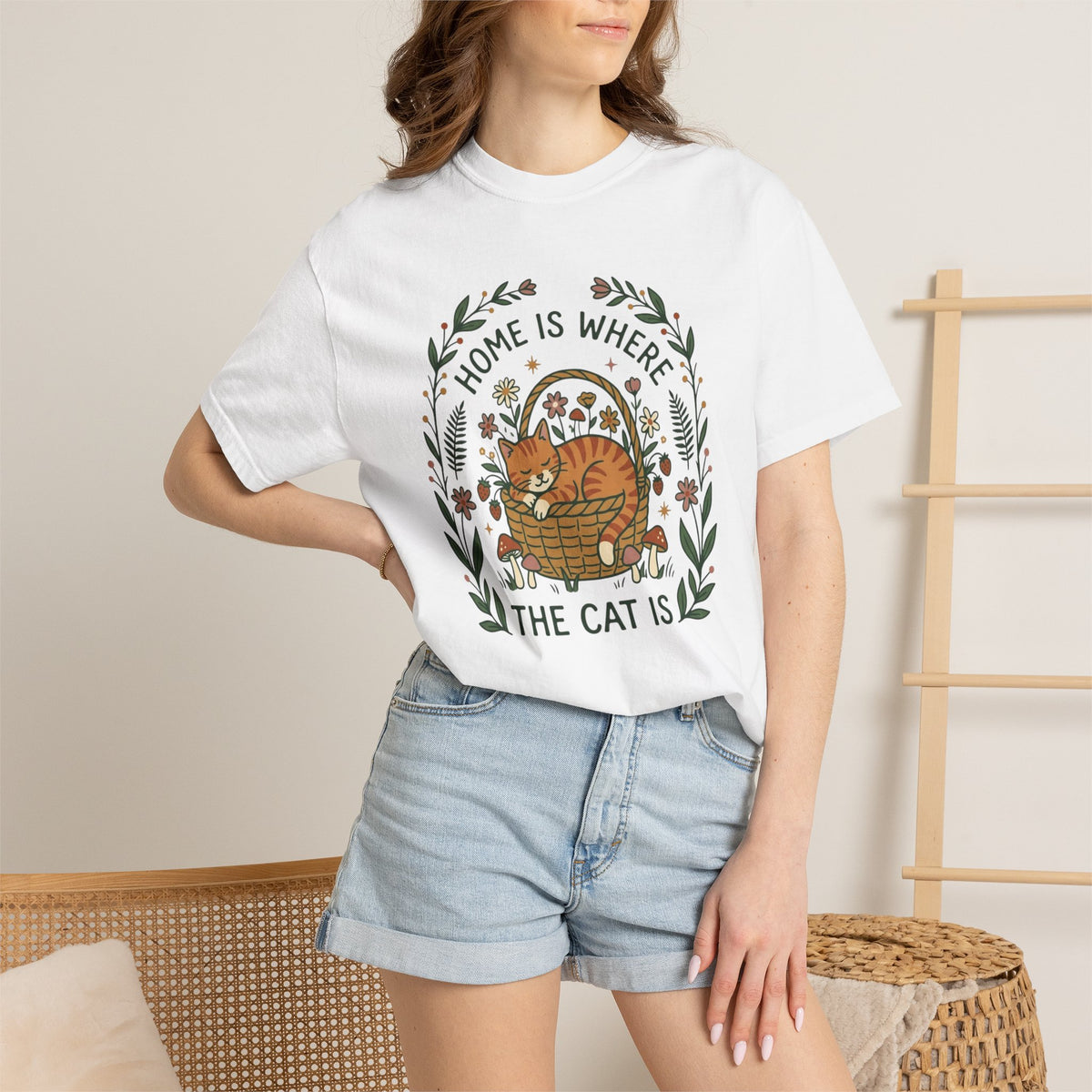 Home is Where the Cat is T-Shirt