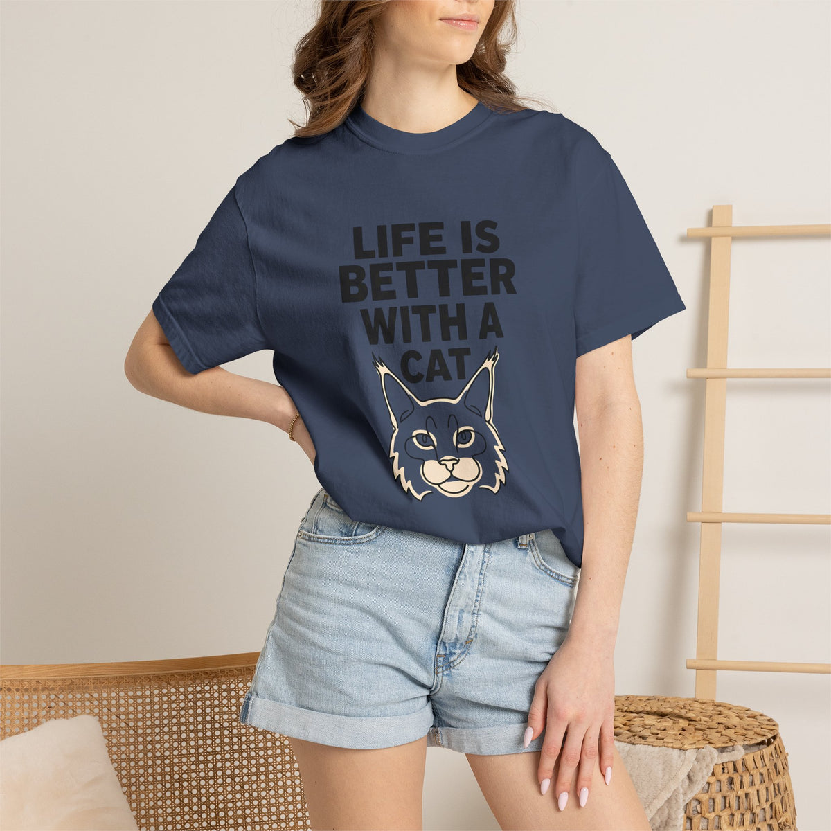 Life is Better with a Maine Coon T-Shirt