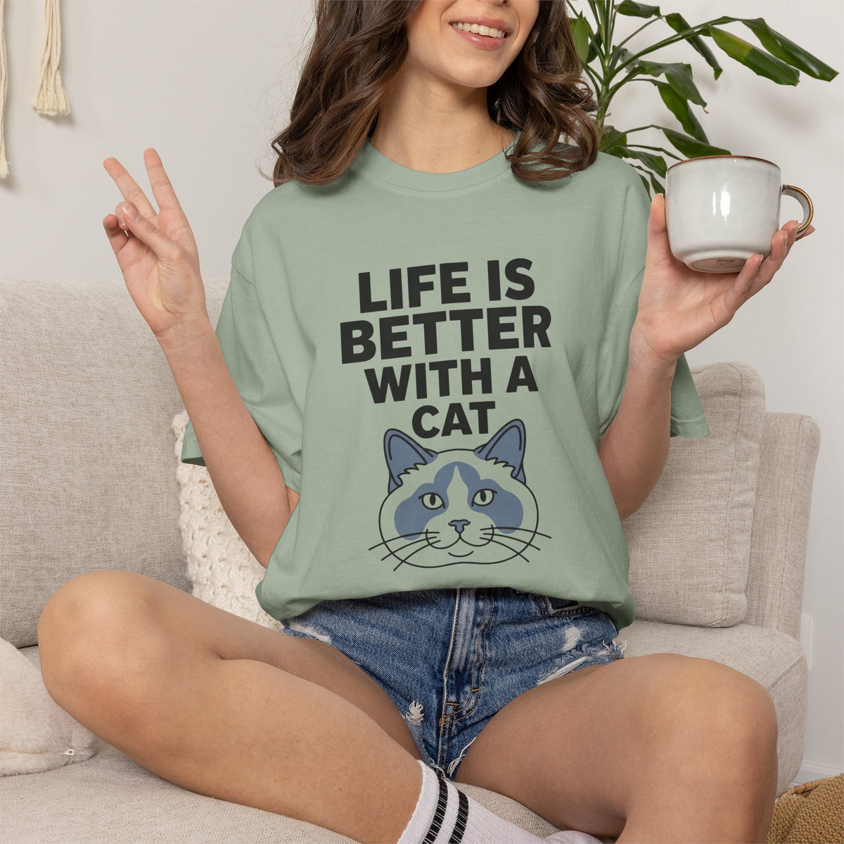 Life is Better with a Ragdoll T-Shirt