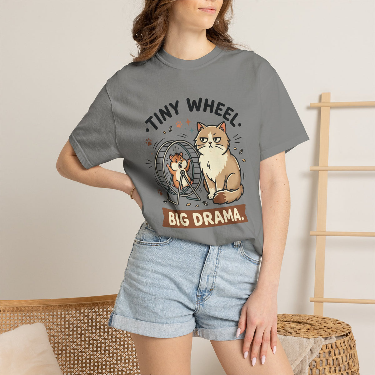 Tiny Wheel Big Drama T-Shirt