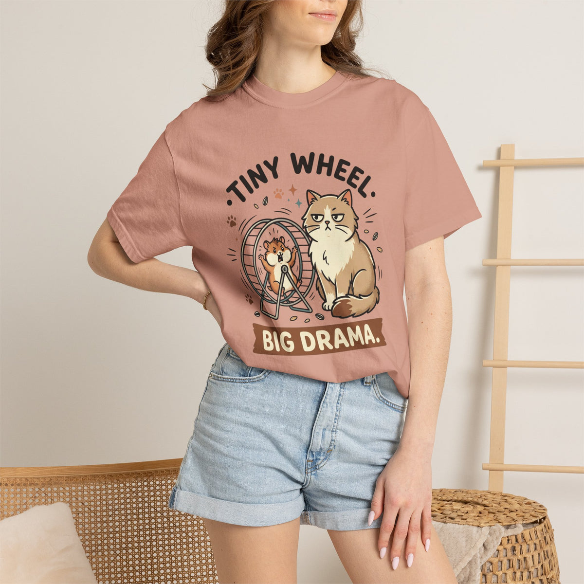 Tiny Wheel Big Drama T-Shirt