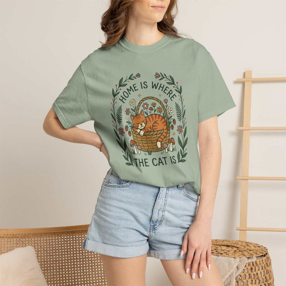 Home is Where the Cat is T-Shirt