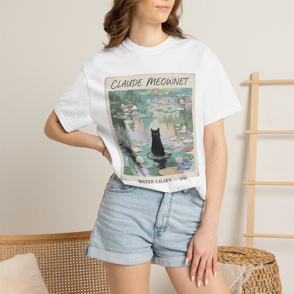 Meownet Water Lilies T-Shirt