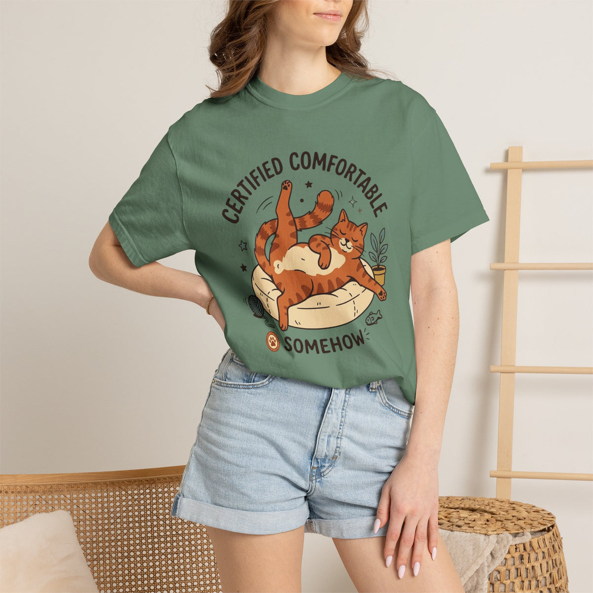 Certified Comfortable. Somehow T-Shirt