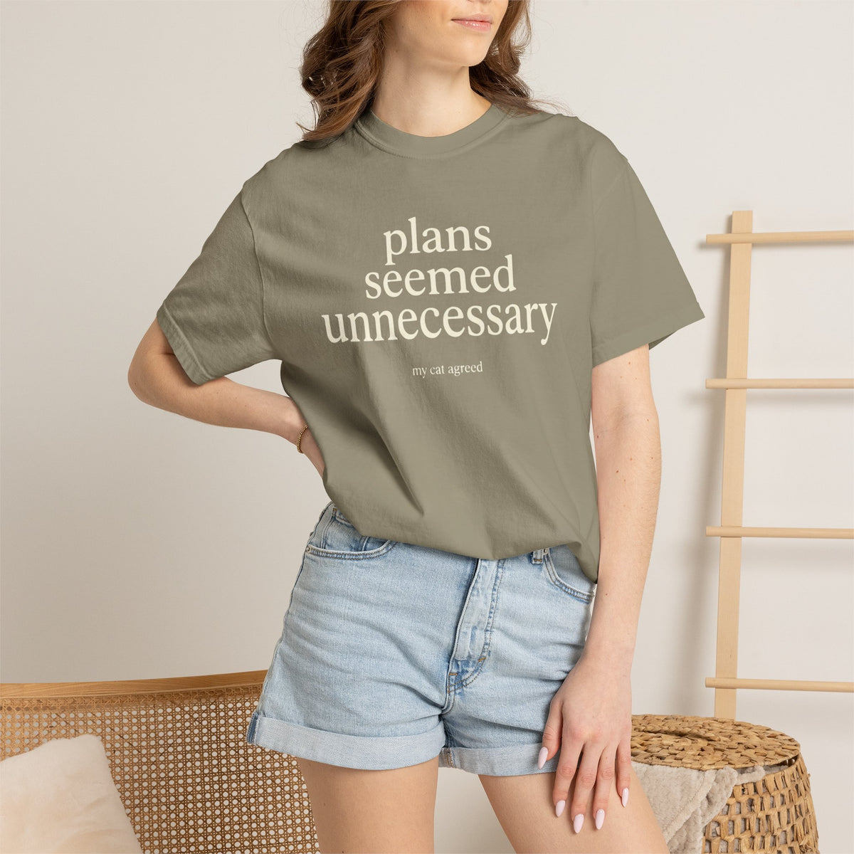 Plans Seemed Unnecessary T-shirt