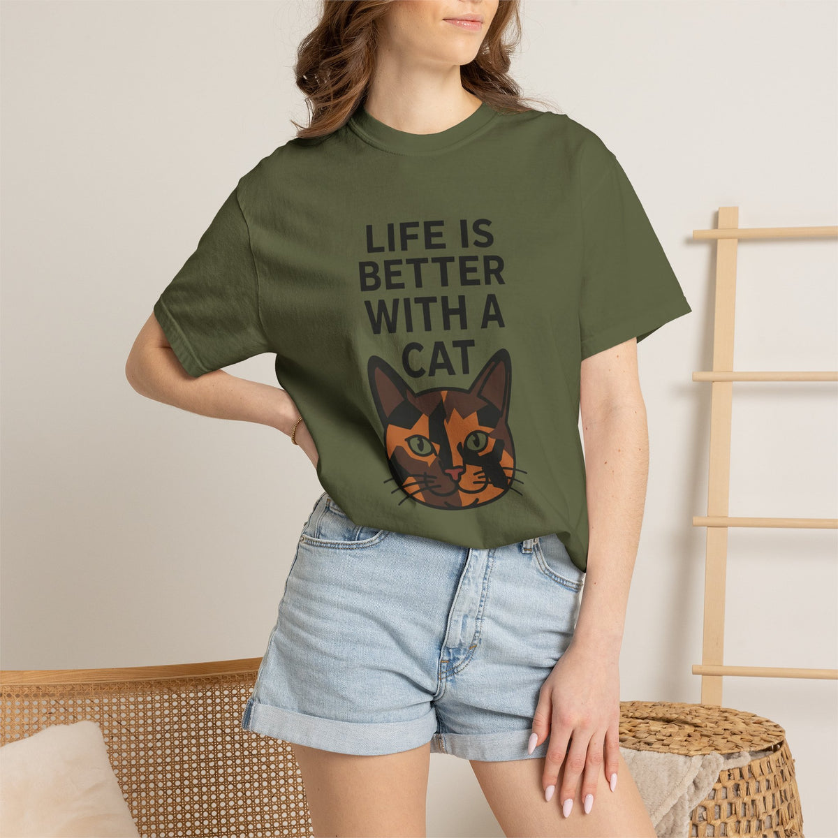 Life is Better with a Tortoiseshell T-Shirt