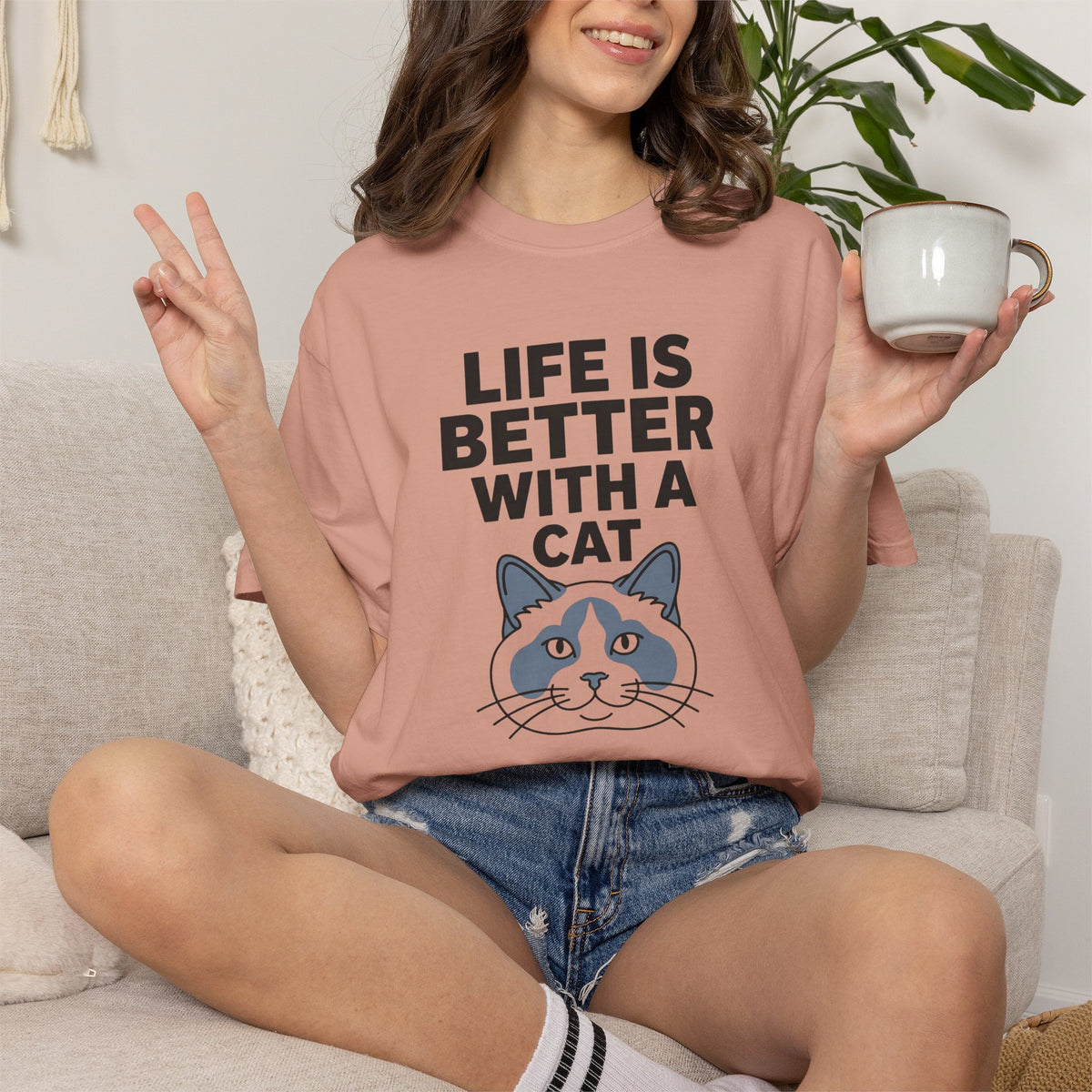 Life is Better with a Ragdoll T-Shirt