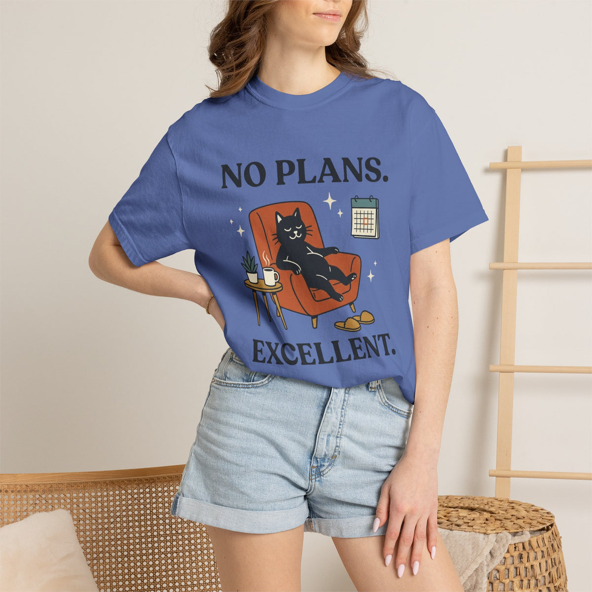 NO Plan. EXCELLENT. T-Shirt