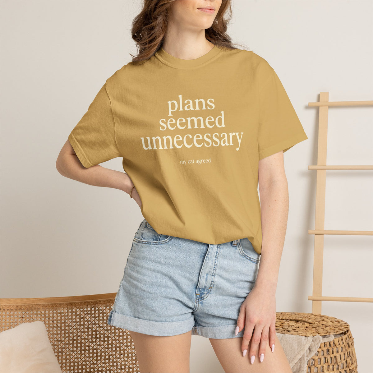 Plans Seemed Unnecessary T-shirt