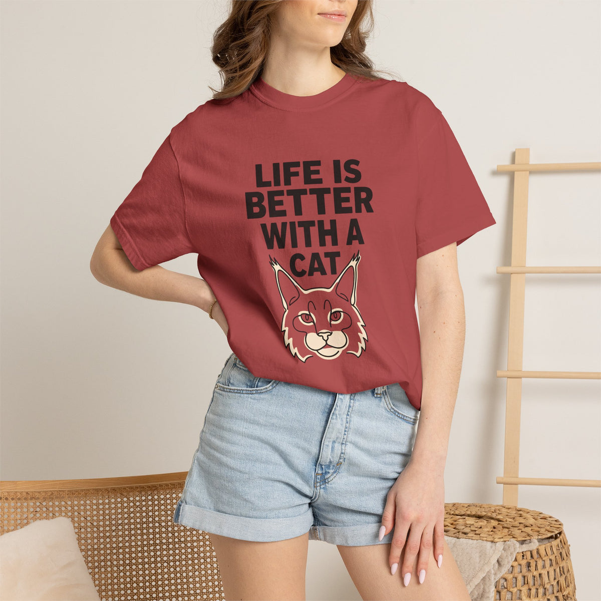 Life is Better with a Maine Coon T-Shirt