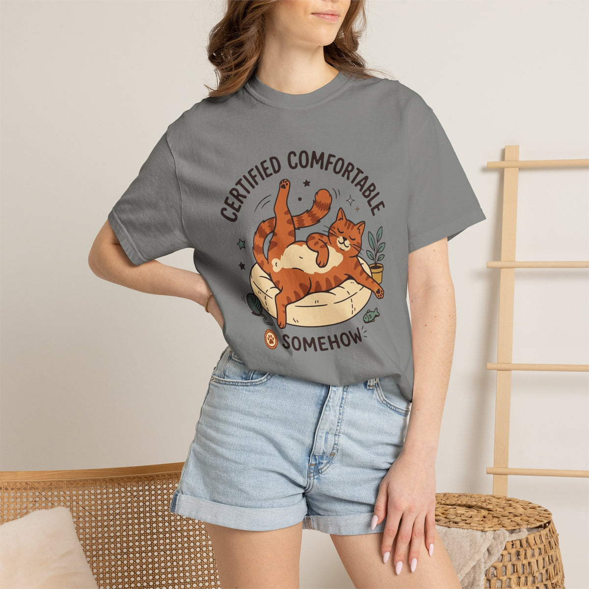 Certified Comfortable. Somehow T-Shirt