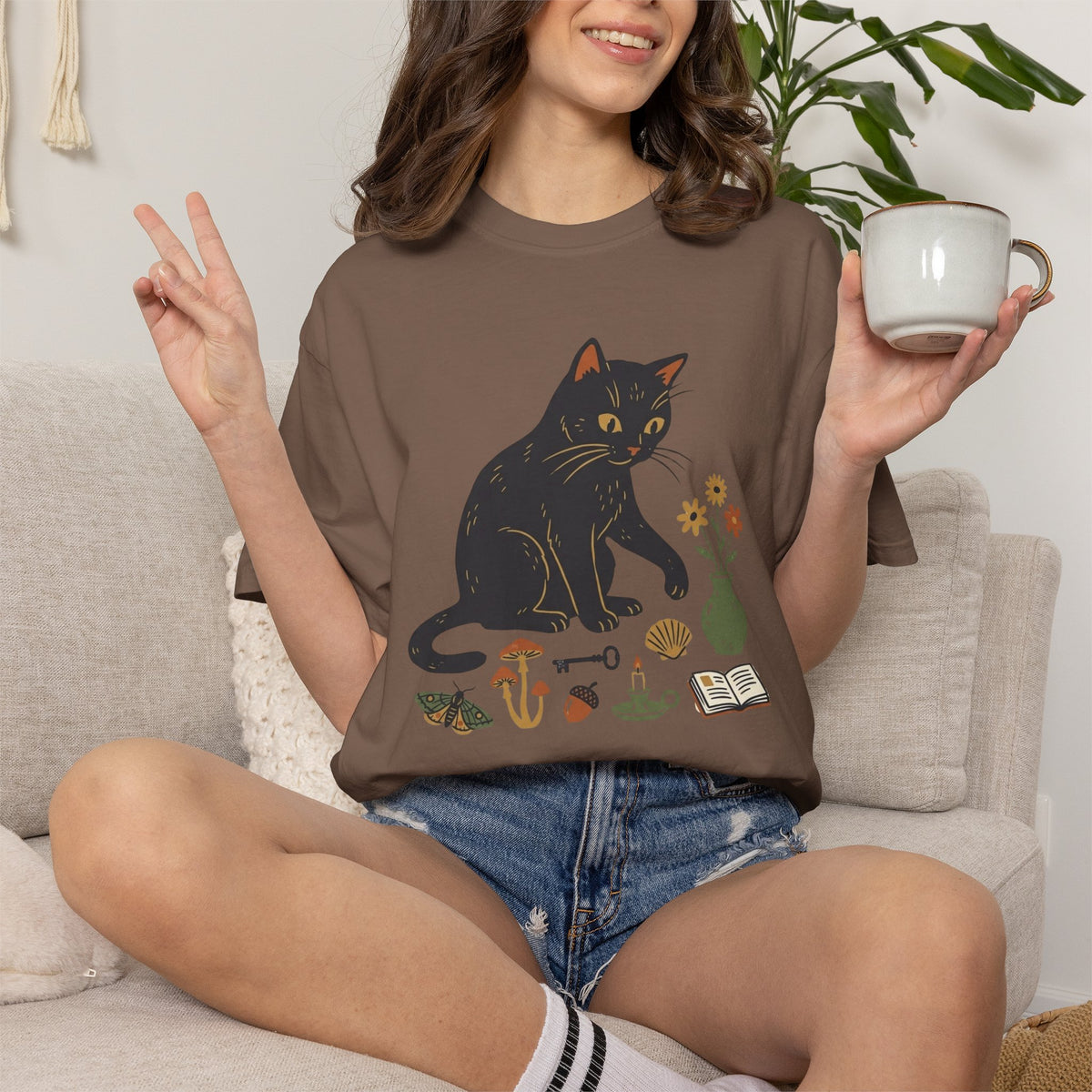 Cat Cabinet of Curiosities T-Shirt