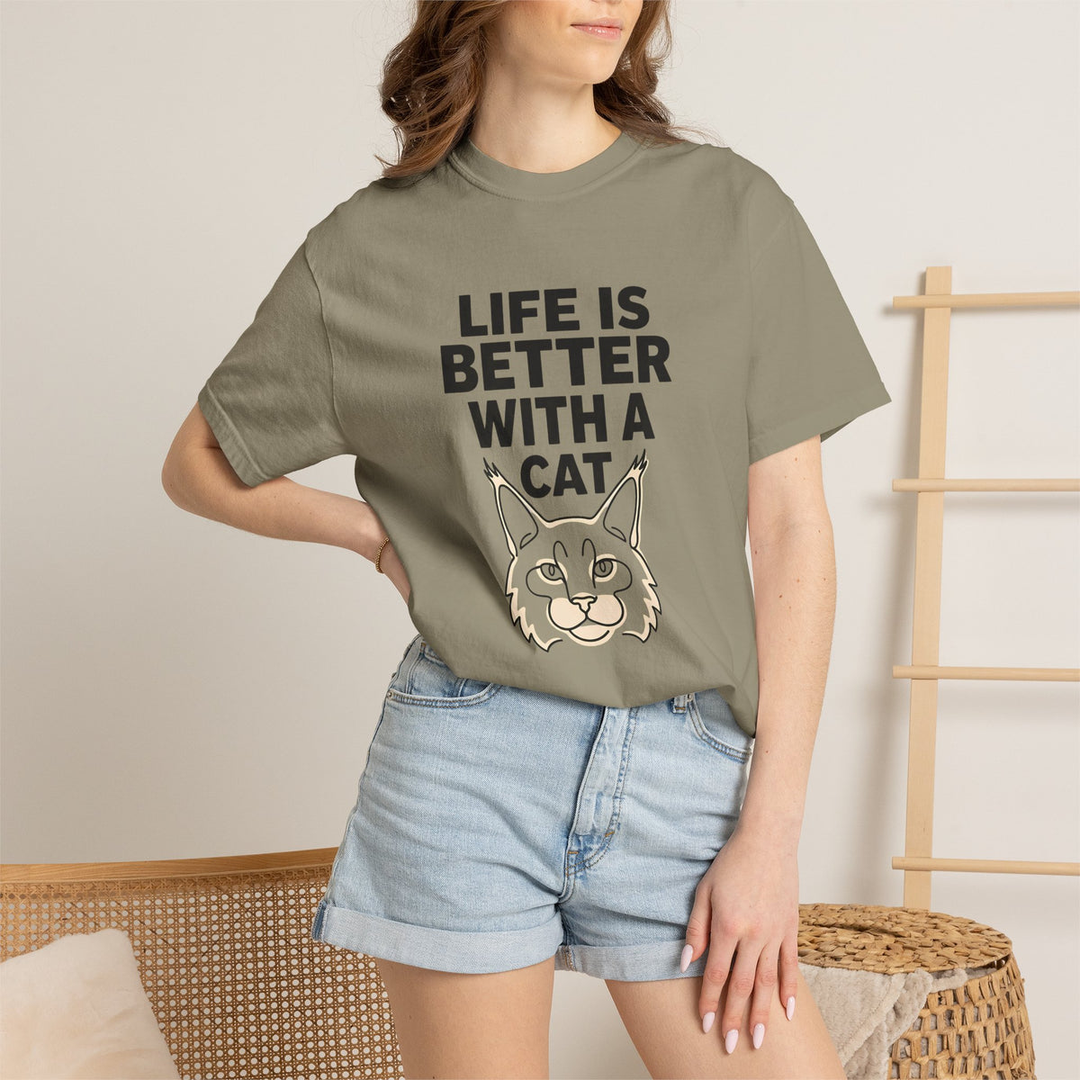 Life is Better with a Maine Coon T-Shirt