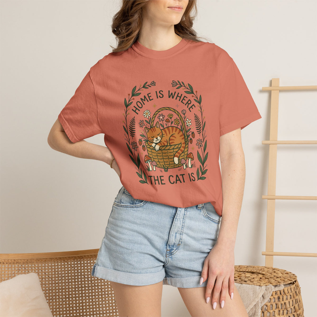 Home is Where the Cat is T-Shirt