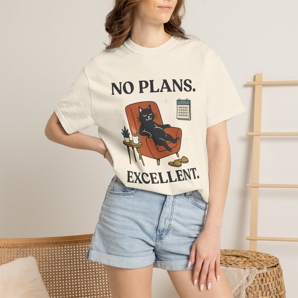 NO Plan. EXCELLENT. T-Shirt