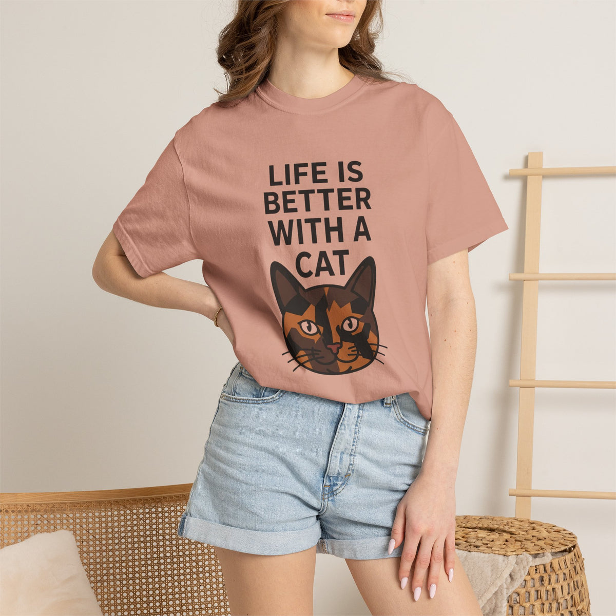 Life is Better with a Tortoiseshell T-Shirt