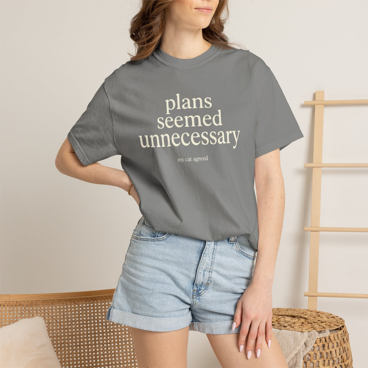 Plans Seemed Unnecessary T-shirt