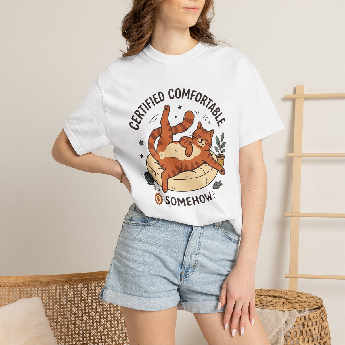 Certified Comfortable. Somehow T-Shirt