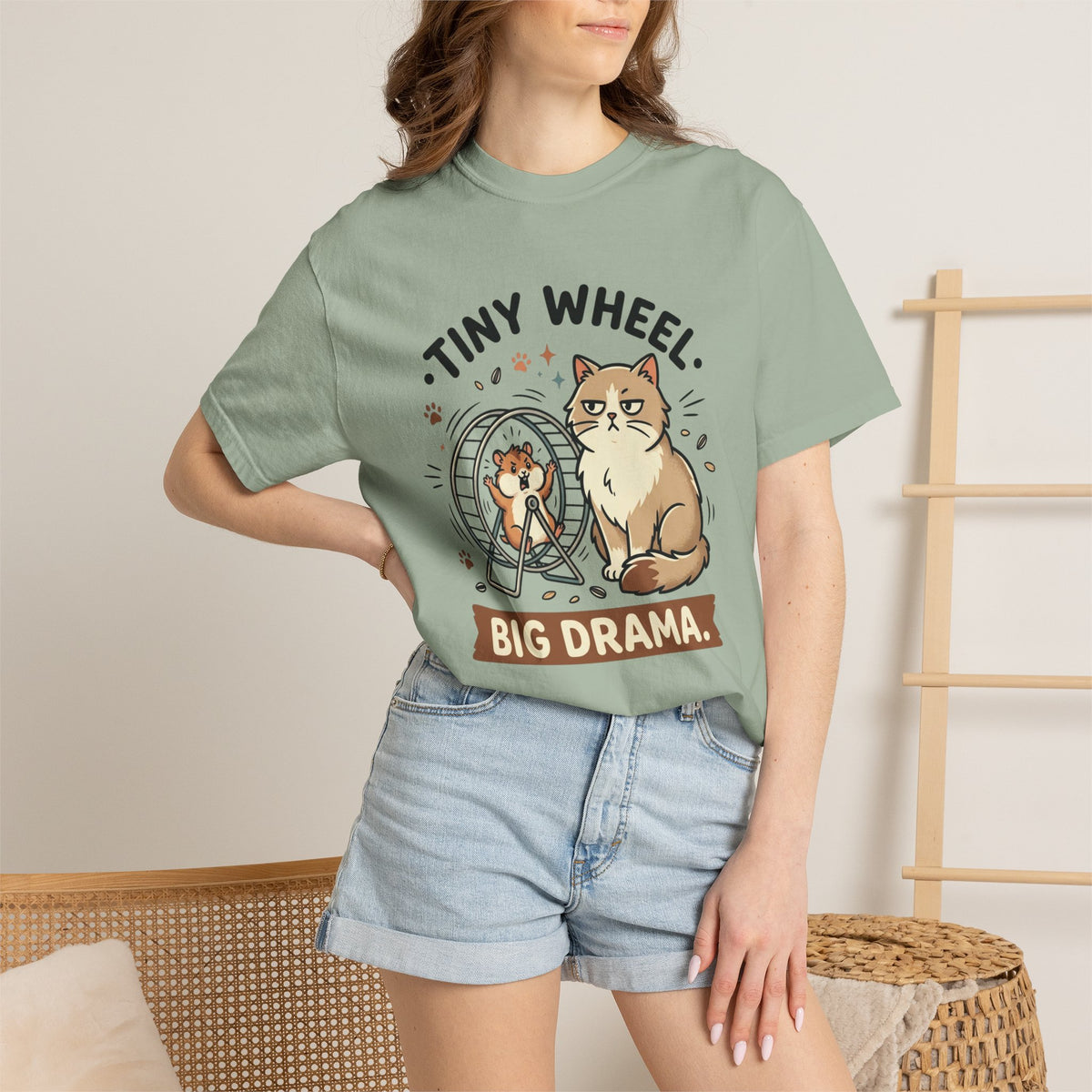 Tiny Wheel Big Drama T-Shirt