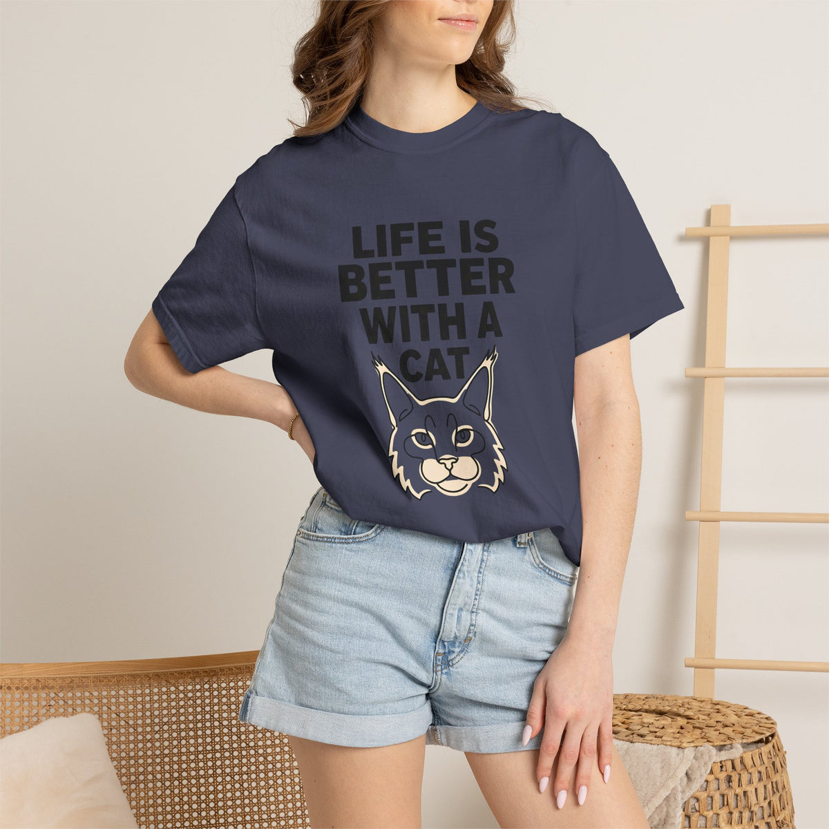 Life is Better with a Maine Coon T-Shirt