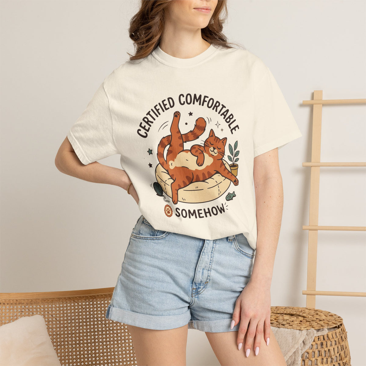 Certified Comfortable. Somehow T-Shirt