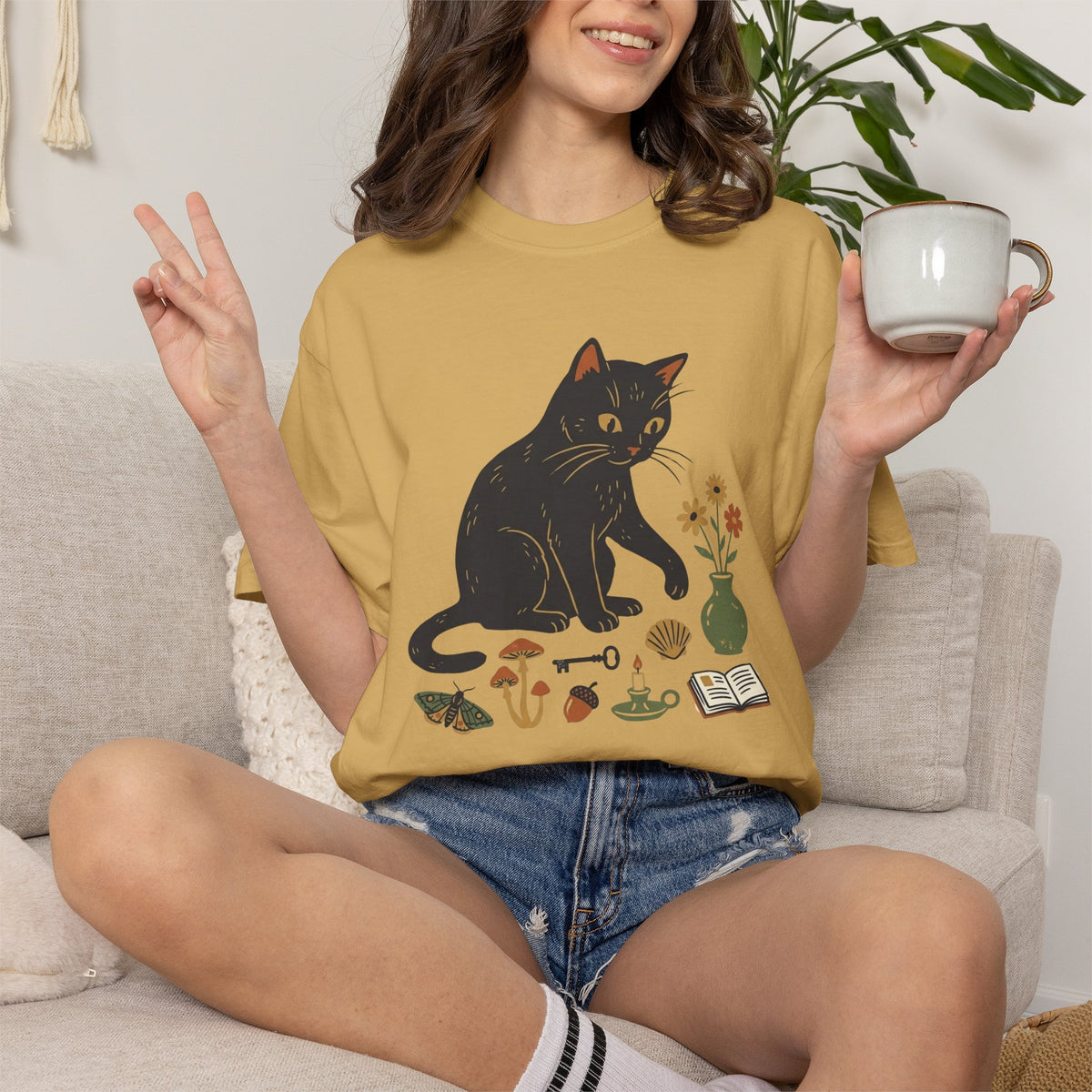 Cat Cabinet of Curiosities T-Shirt