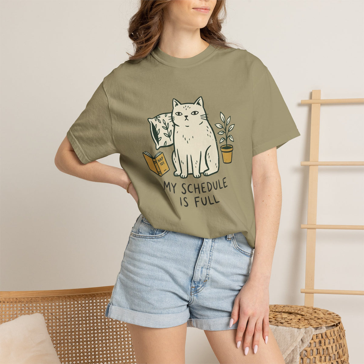 My Schedule is Full Cat T-Shirt
