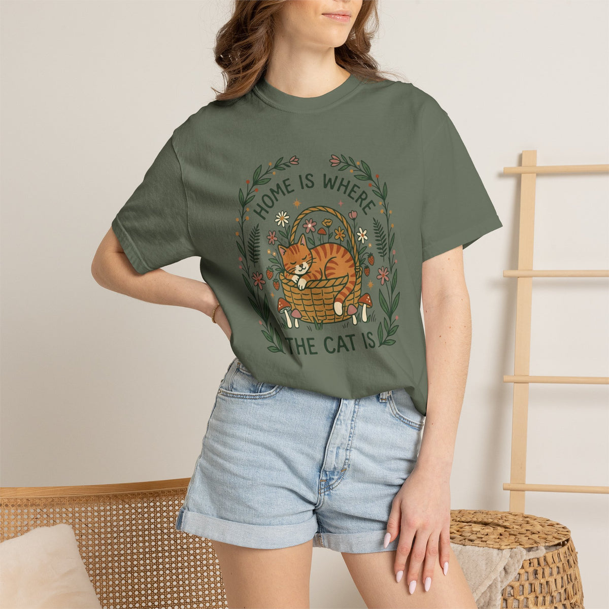 Home is Where the Cat is T-Shirt