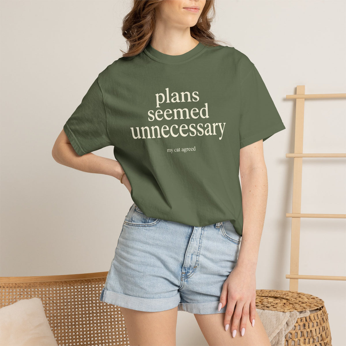 Plans Seemed Unnecessary T-shirt