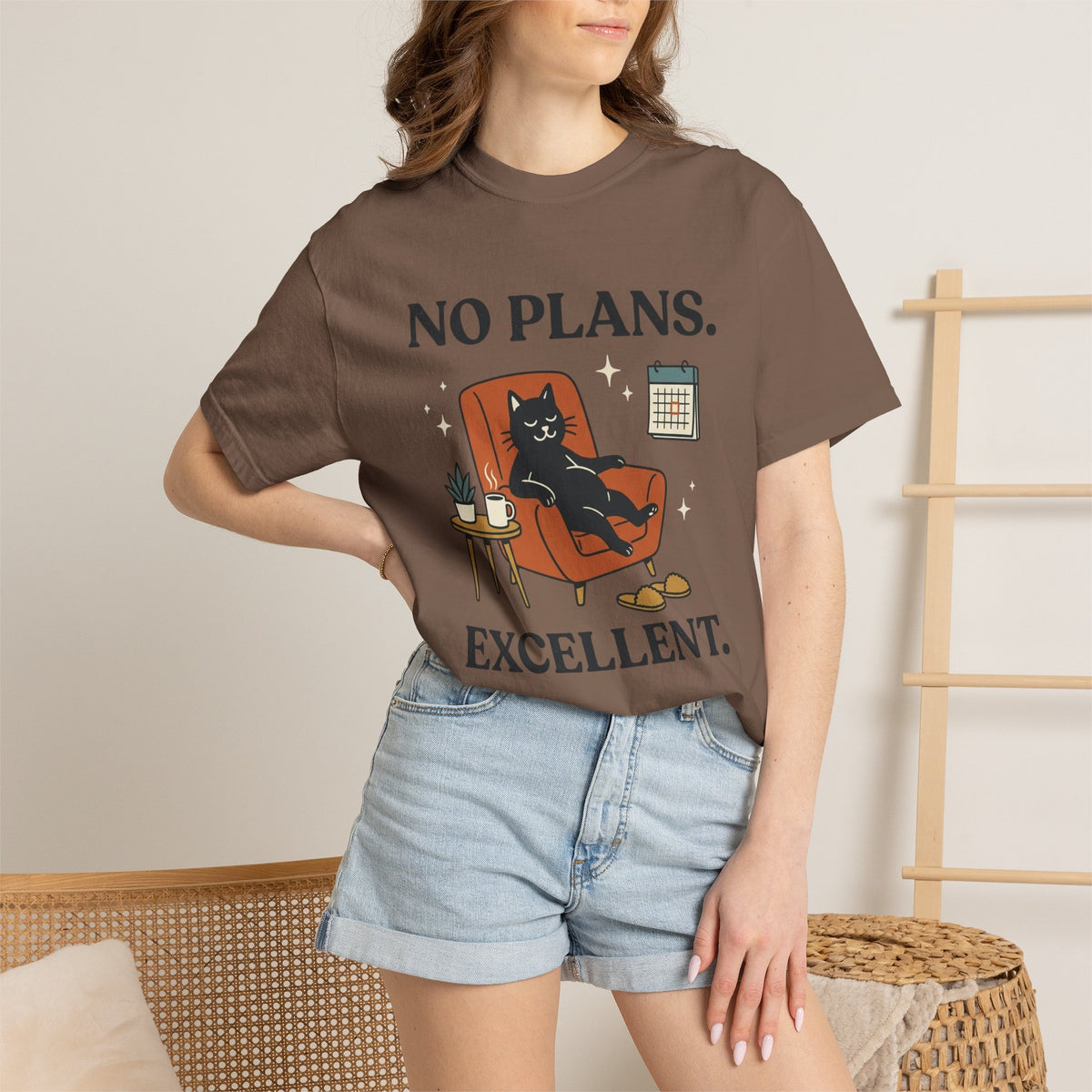 NO Plan. EXCELLENT. T-Shirt