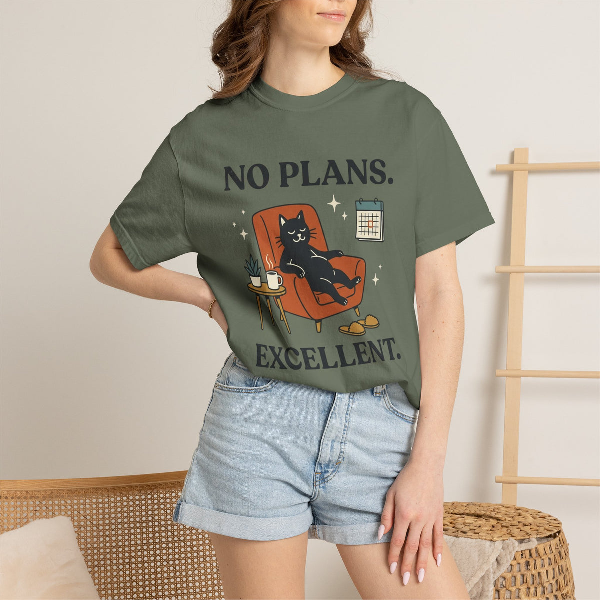 NO Plan. EXCELLENT. T-Shirt