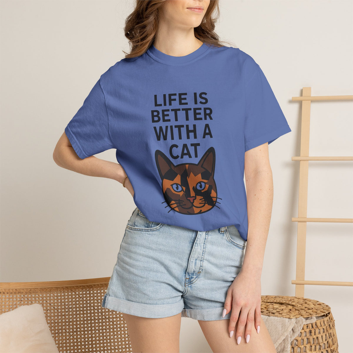Life is Better with a Tortoiseshell T-Shirt