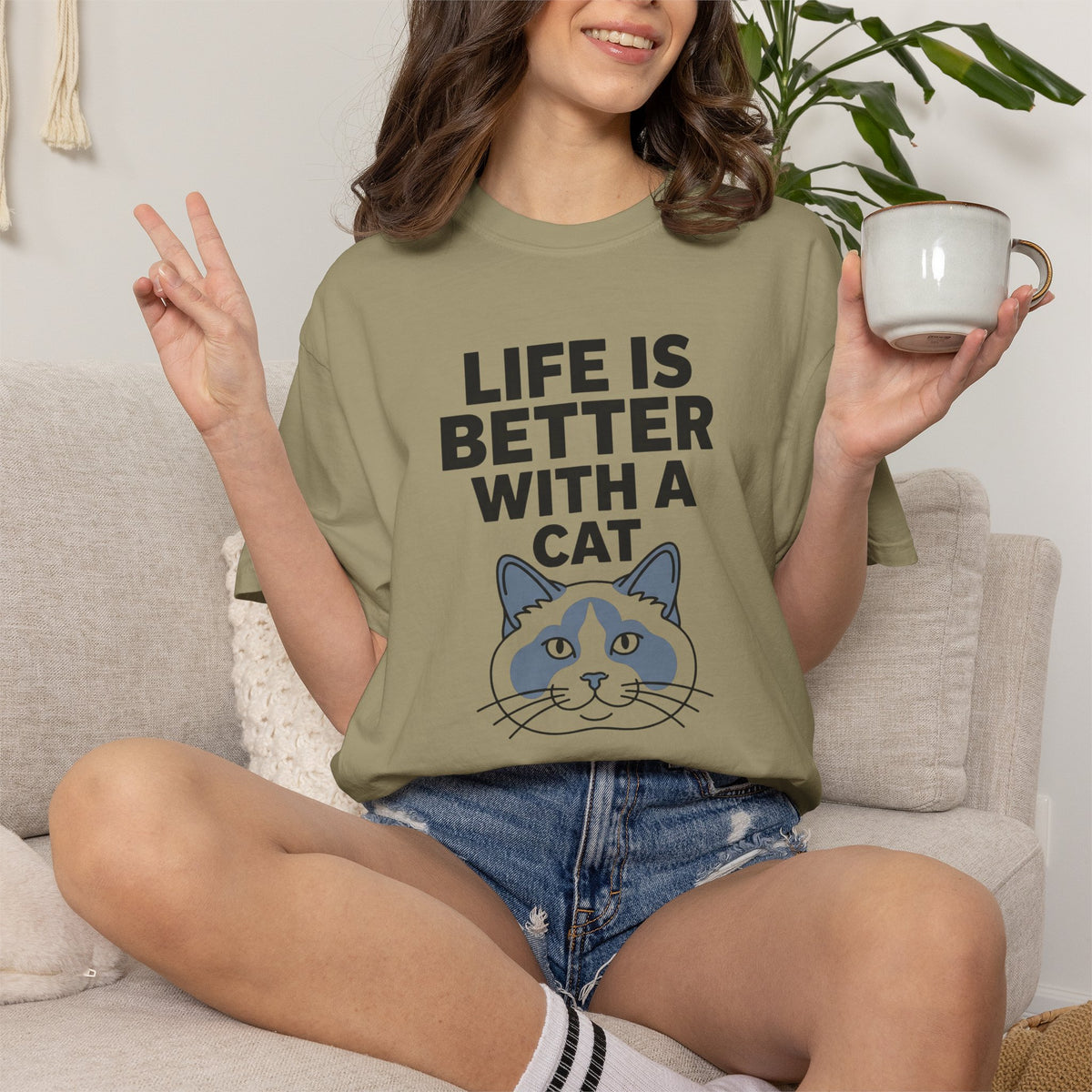 Life is Better with a Ragdoll T-Shirt