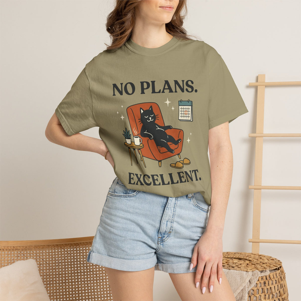 NO Plan. EXCELLENT. T-Shirt