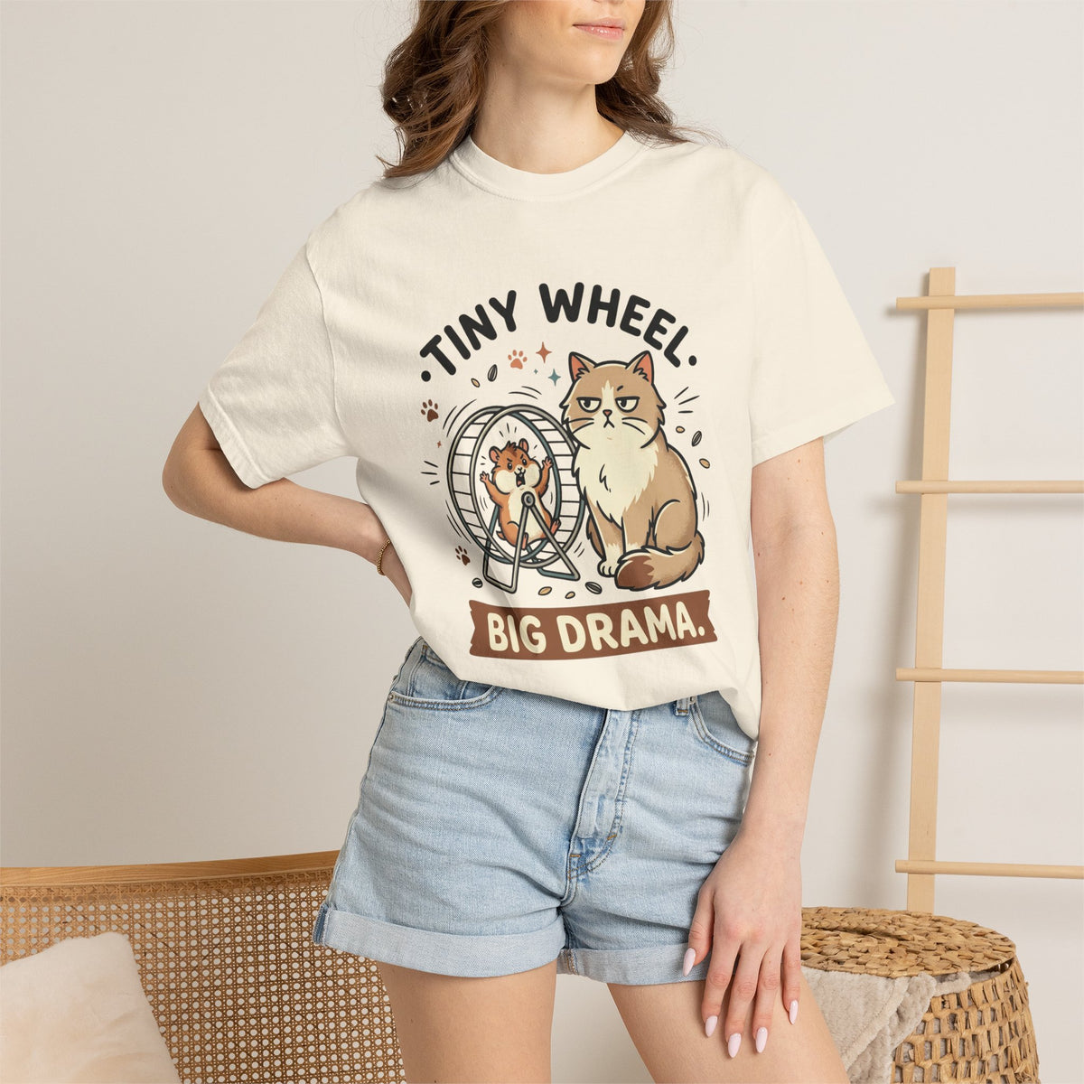 Tiny Wheel Big Drama T-Shirt